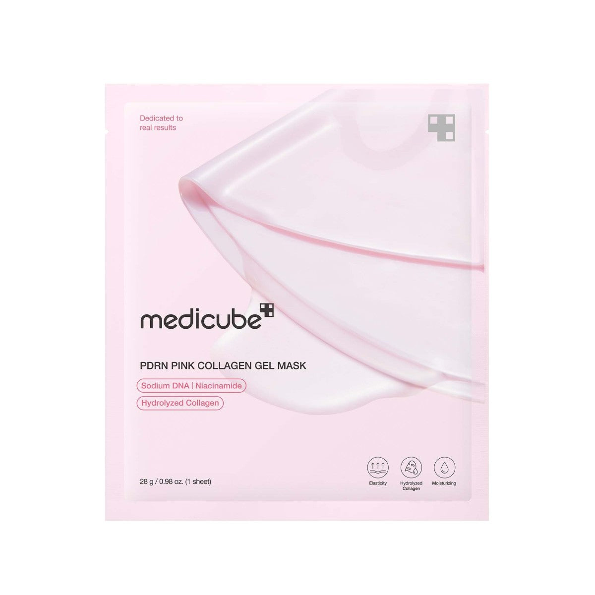 PDRN Pink Collagen Gel Mask - 2 Pack